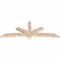 Ekena Millwork Alberta Smooth Timber Gable Bracket, Douglas Fir, 96"W x 36"H x 3 1/2"D x 5 1/2"F, 9/12 Pitch GBW096X36X0406ALB00SDF - alternate 5